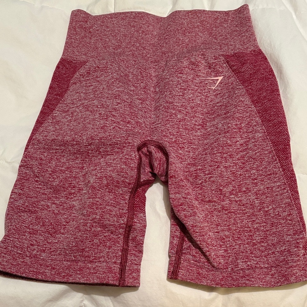 Gymshark Women's Maroon Bike Shorts